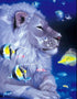 Amazing Lion & Fish Art Diamond Painting